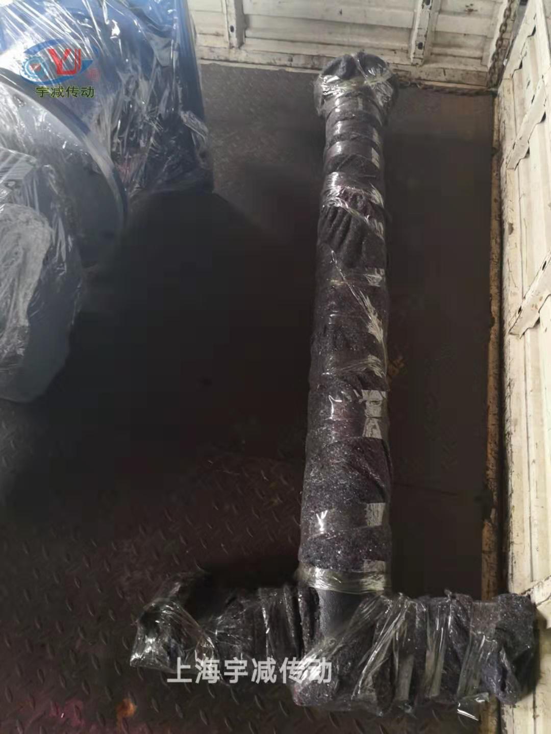 脫硫攪拌器用碳鋼襯膠攪拌器中秋節前趕工發走了