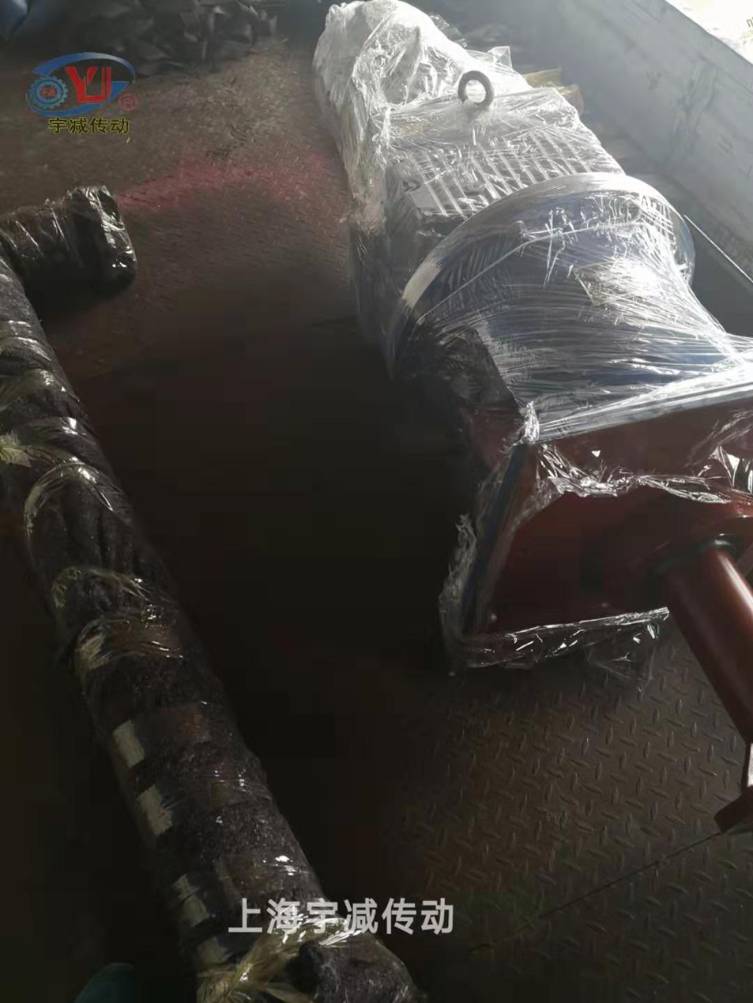脫硫攪拌器用碳鋼襯膠攪拌器中秋節前趕工發走了