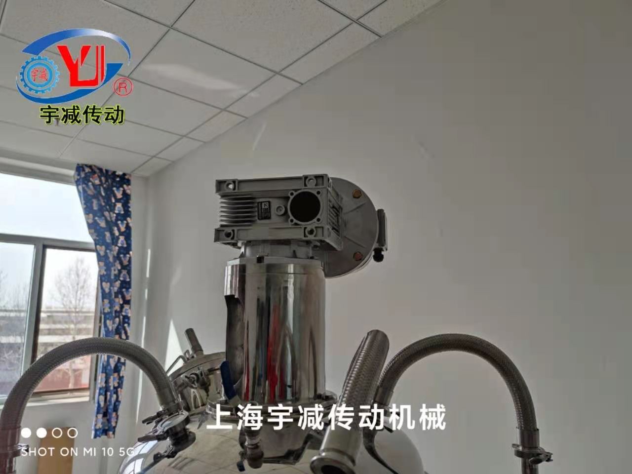 整套300升耦合剂真IZ^化不锈钢搅拌pȝ安装调试q行良好