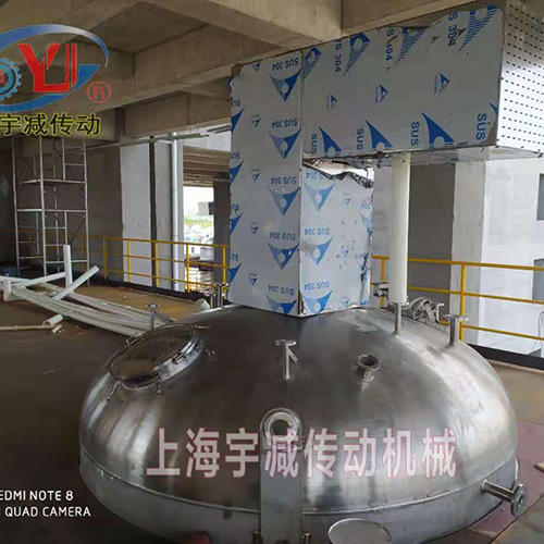 45KW不锈钢医药搅拌设备现场安装调? title=